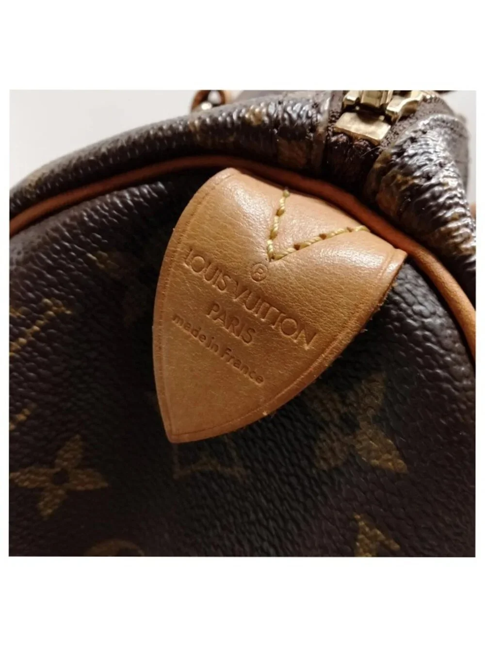Authentic Louis Vuitton Speedy 25 Monogram Canvas Handbag